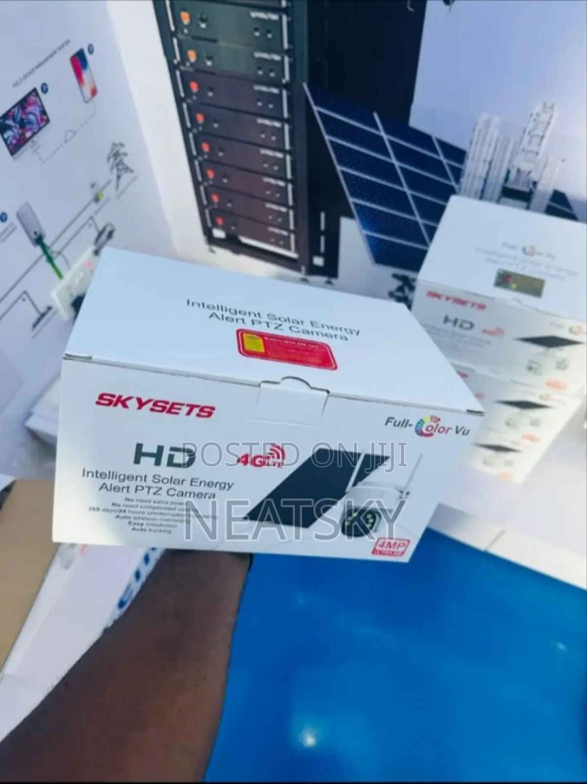 4mp Solar Ptz Camera (S25-4g-4mp)