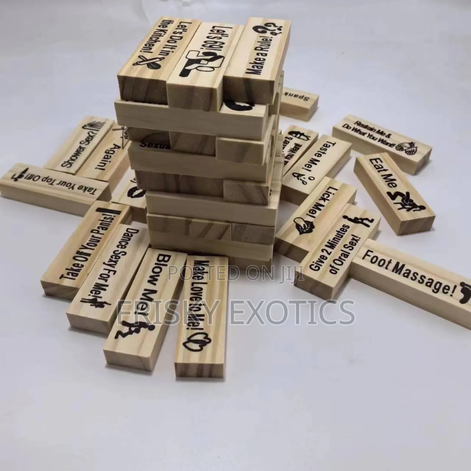 Couples Erotic Jenga Game