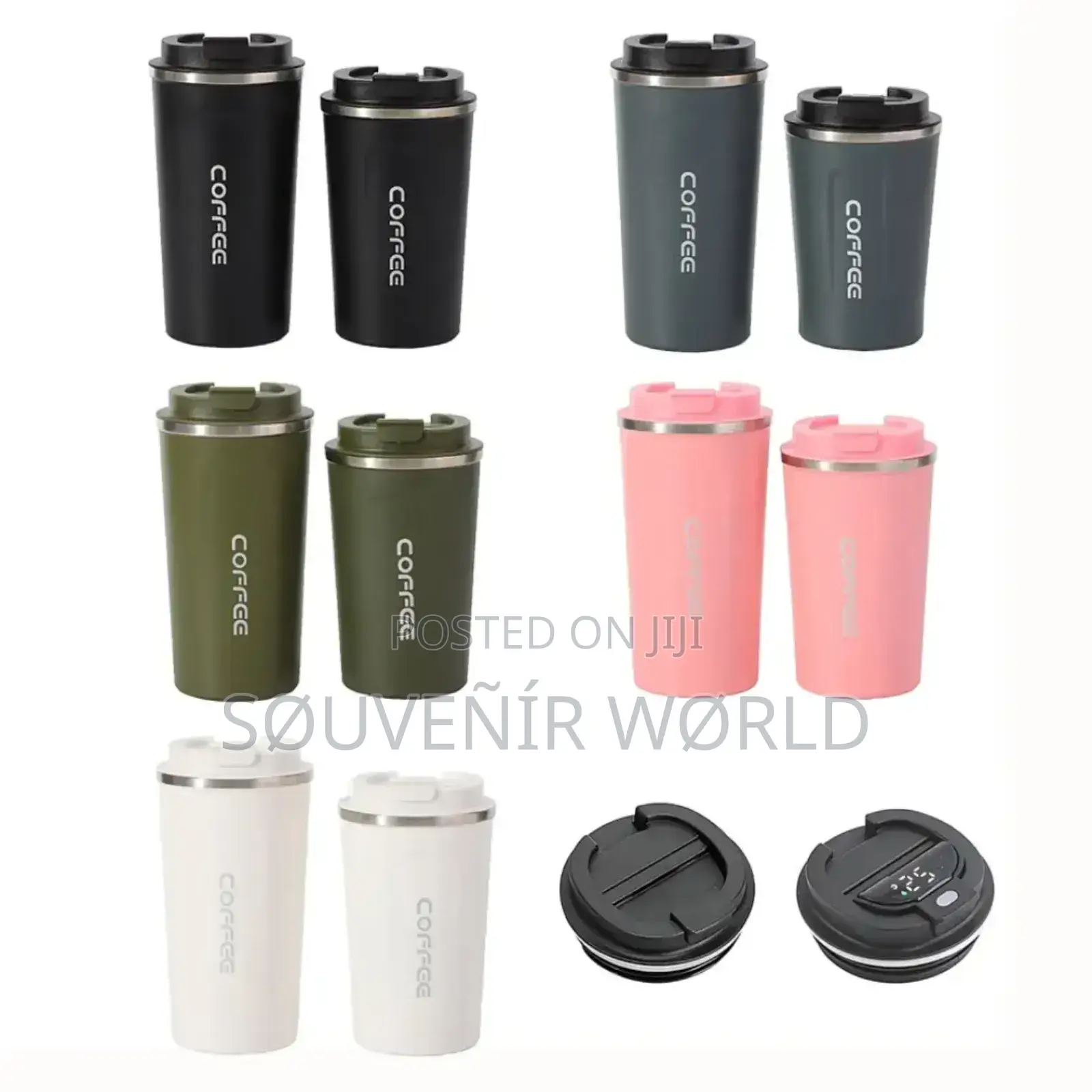 Stainless Steel Coffee Travel Mug – 450ml