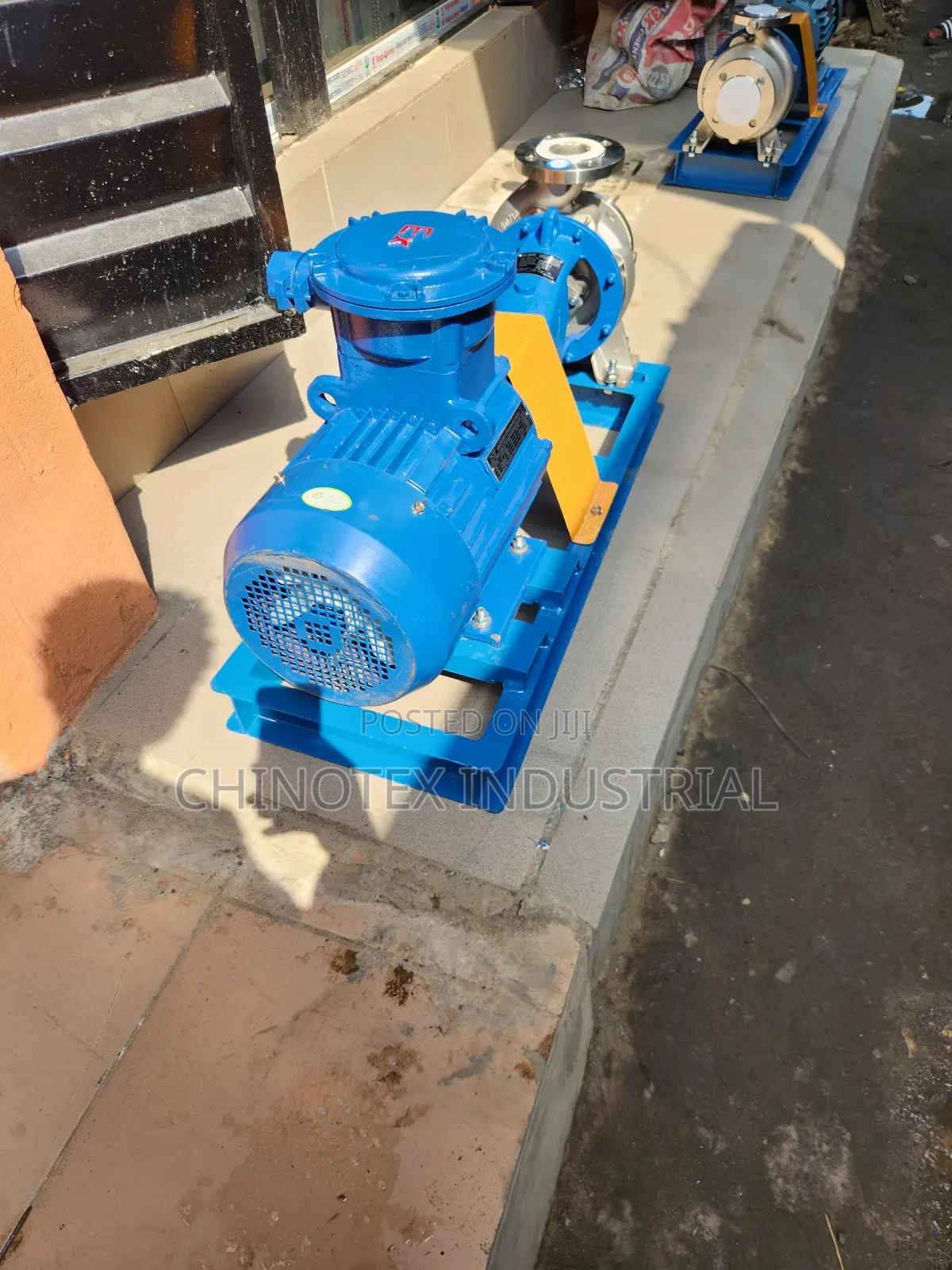 Stainless Steel Centrifugal Pump 5.5kw/7.5hp, Coupled With Ex Motor