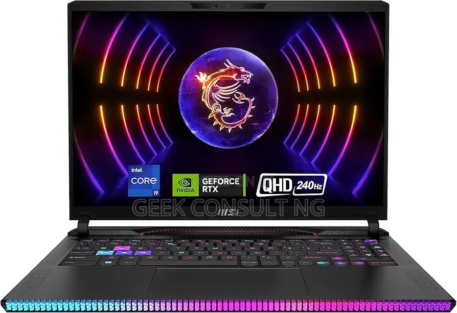 New Laptop MSI Raider GE78HX 32GB Intel Core i9 SSD 2T