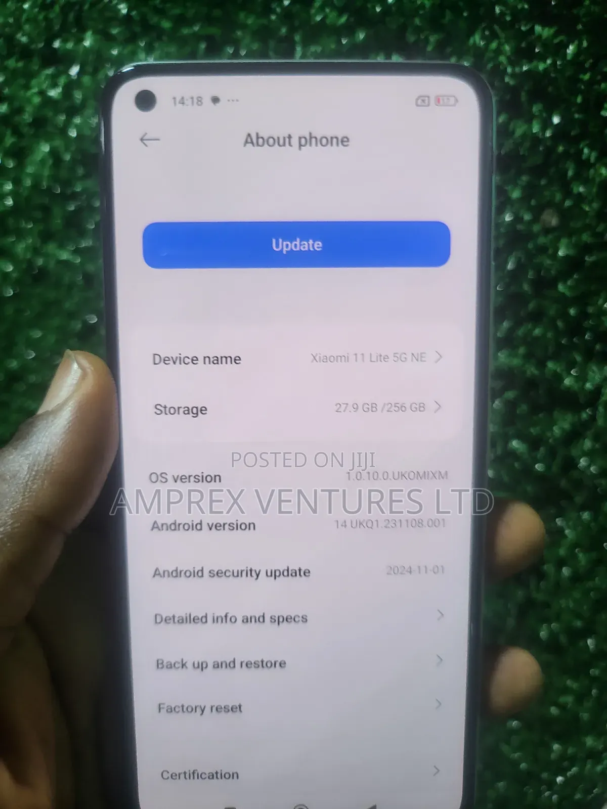 Xiaomi 11 Lite 5G NE 256 GB Blue