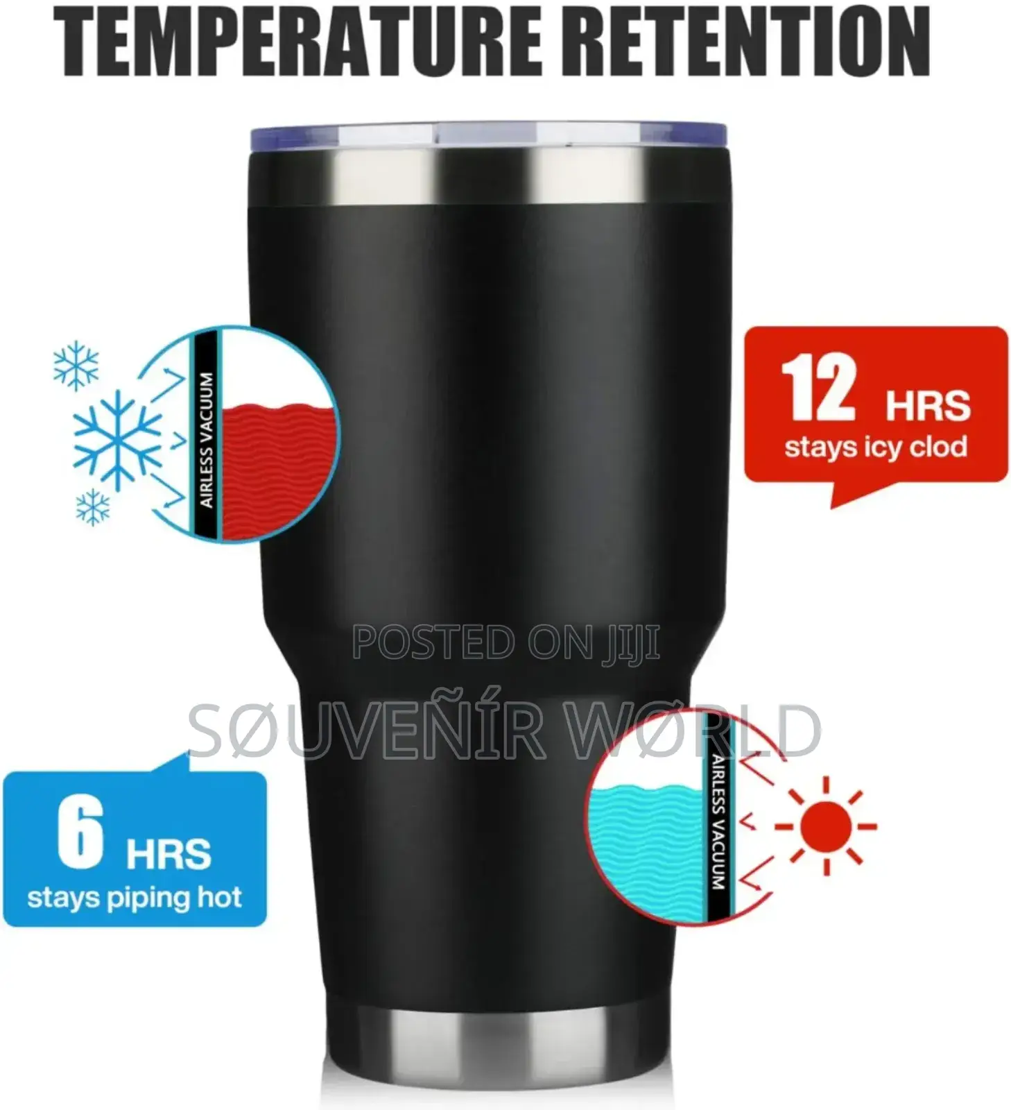Colorwavetm 30oz Stainless Steel Vacuum Tumbler Series
