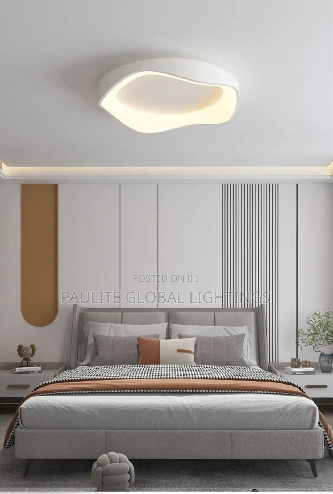 Minimalist Modern Cream Style Led Ceiling Lights