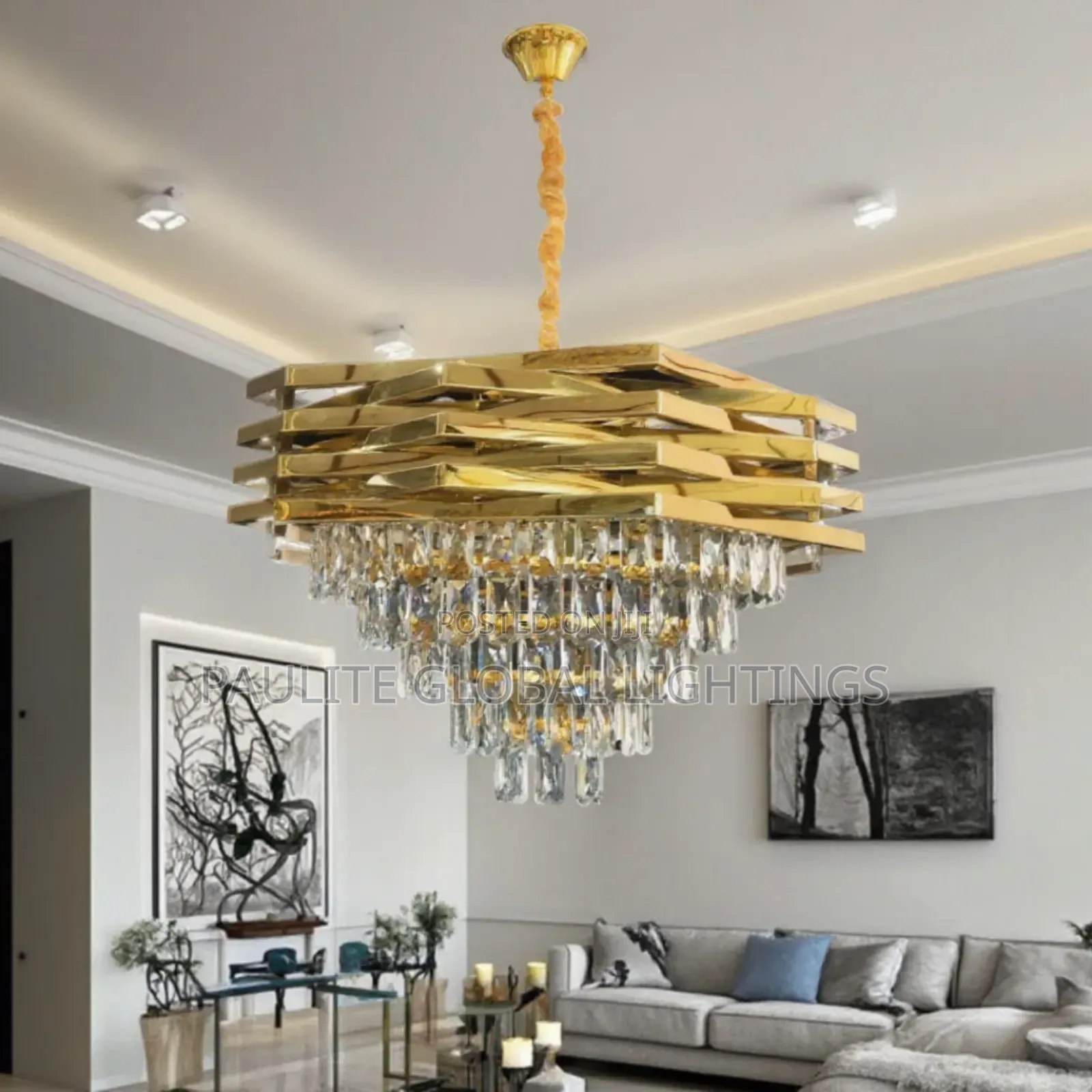 Crystal Chandelier for Living Room, Dining and More