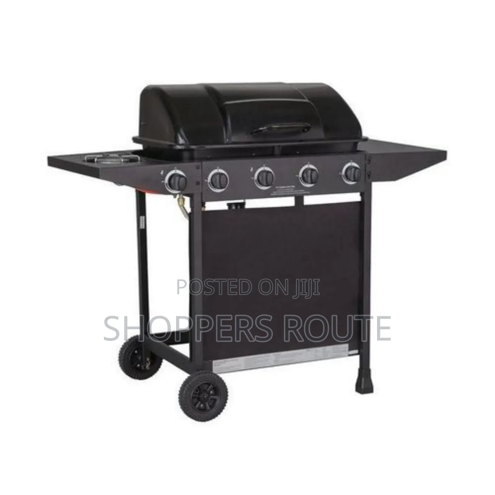 4 Burner Gas Barbecue (Bbq) With Side Grill Machine