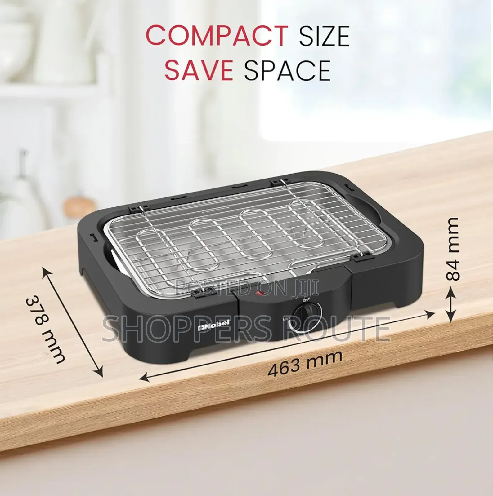 Nobel Electric Smokeless Indoor Grill 2300w Nbq007