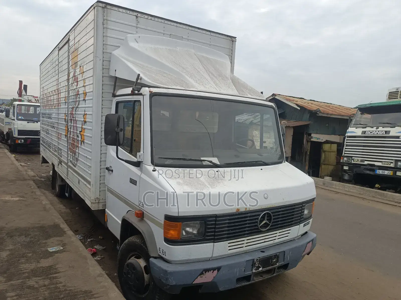 Newly Arrive Mercedes Benz 709 Cargo Truck 20ft Length