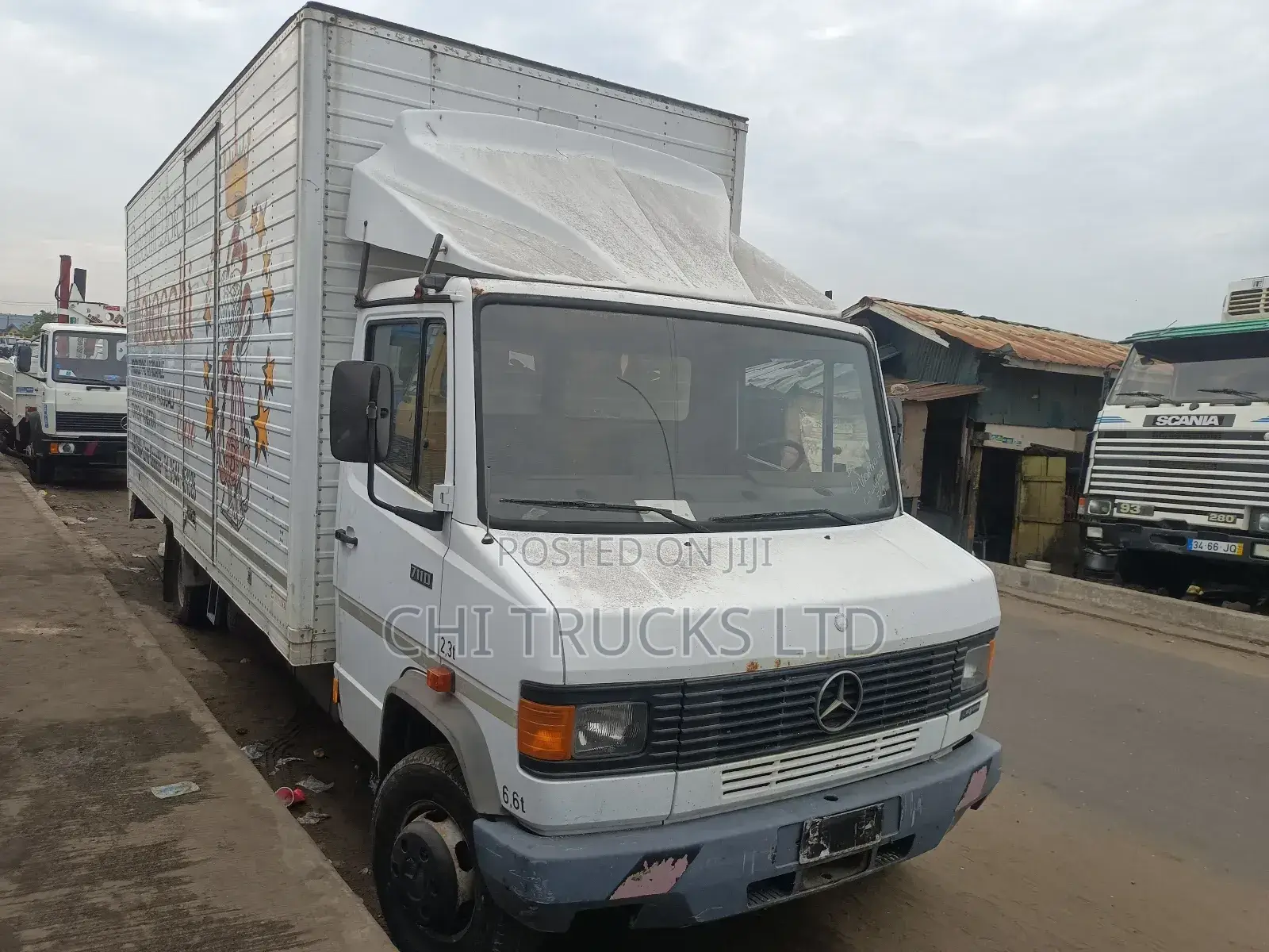 Newly Arrive Mercedes Benz 709 Cargo Truck 20ft Length