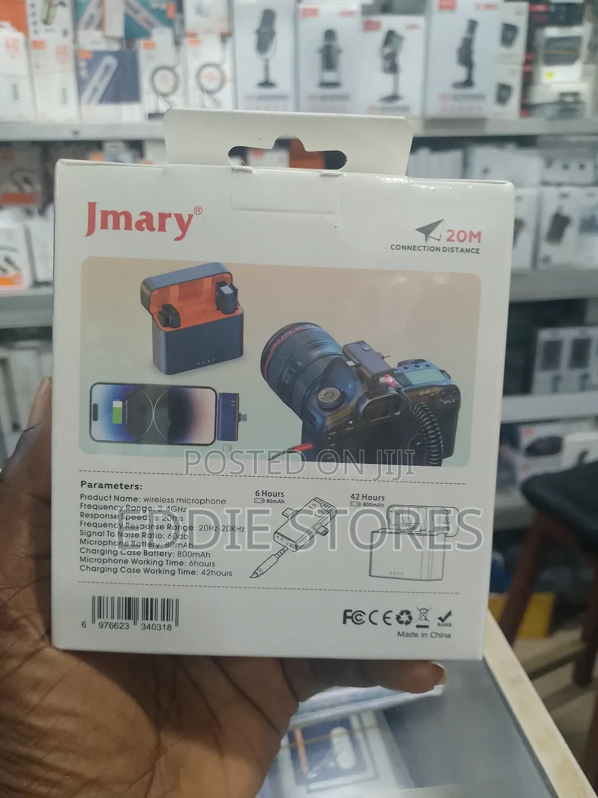 Jmary Mw-16 2.4g Wireless Microphone 3 in 1 Microphone
