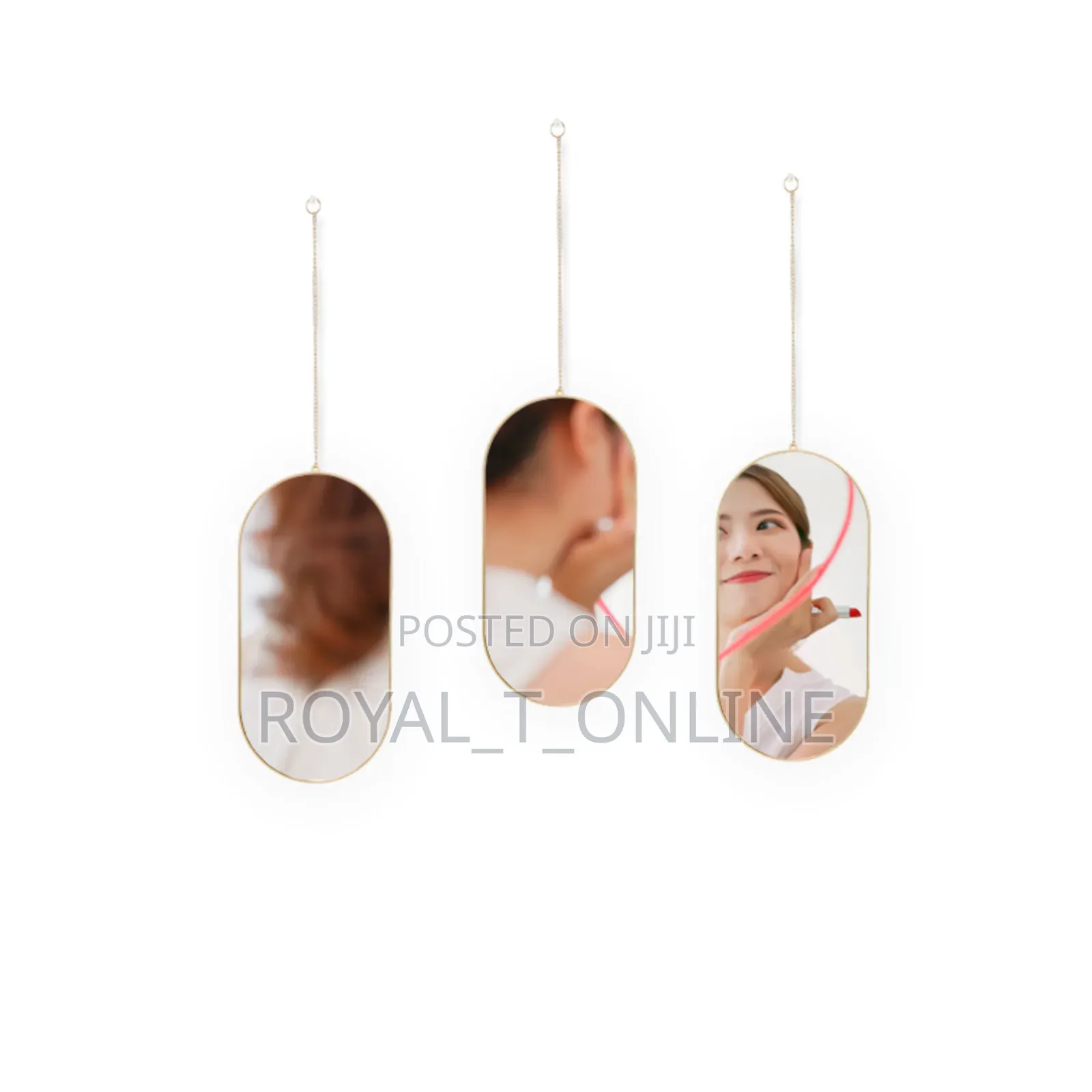 3in1 Hanging Oval Bathroom Mirror in Abuja