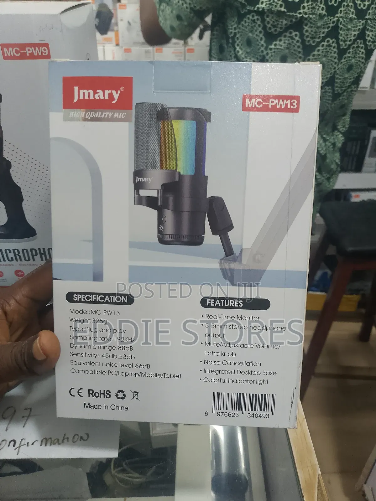 Jmary Usb Microphone Mc-Pw13
