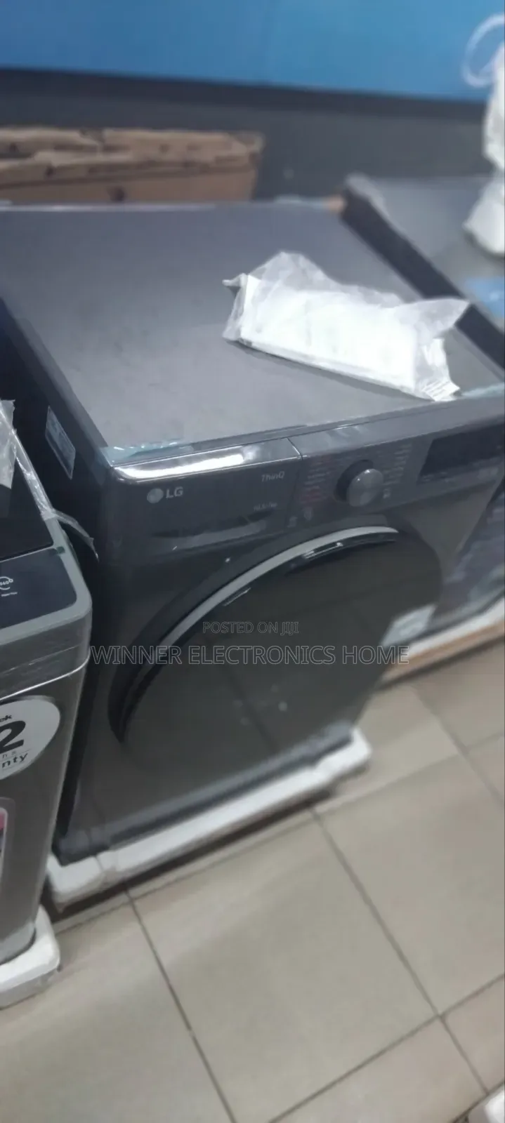 10.5kg Front Loader Lg Washing Machine With Warranty