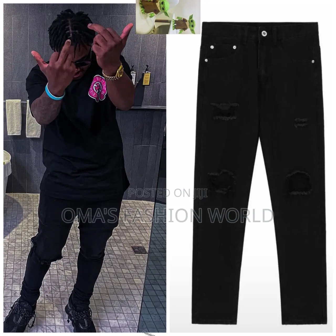 Luxury Baggy Jeans Available in Store