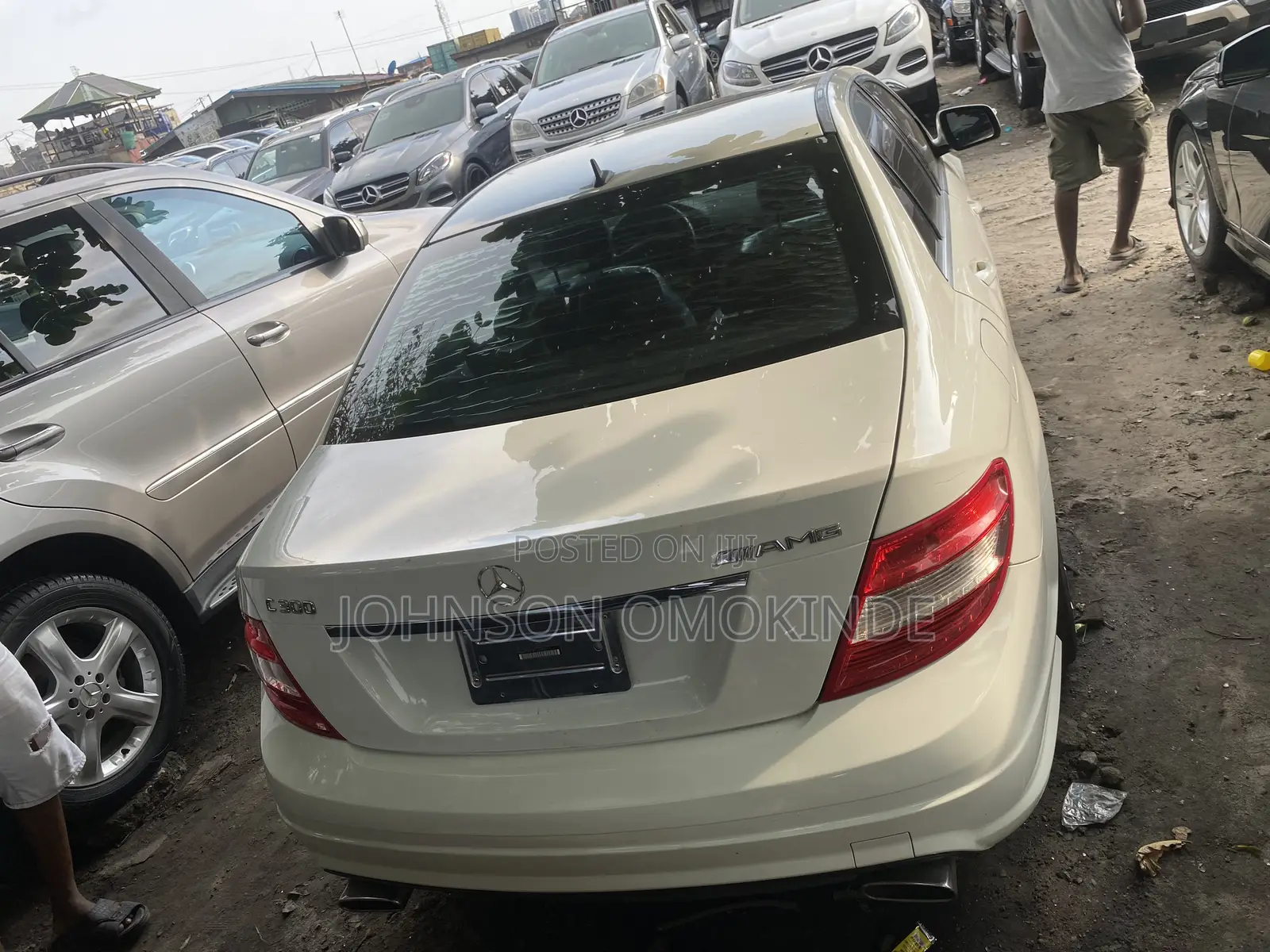 Mercedes-Benz C300 Luxury Sedan RWD (3.0L 6cyl 7A) 2008 Off white