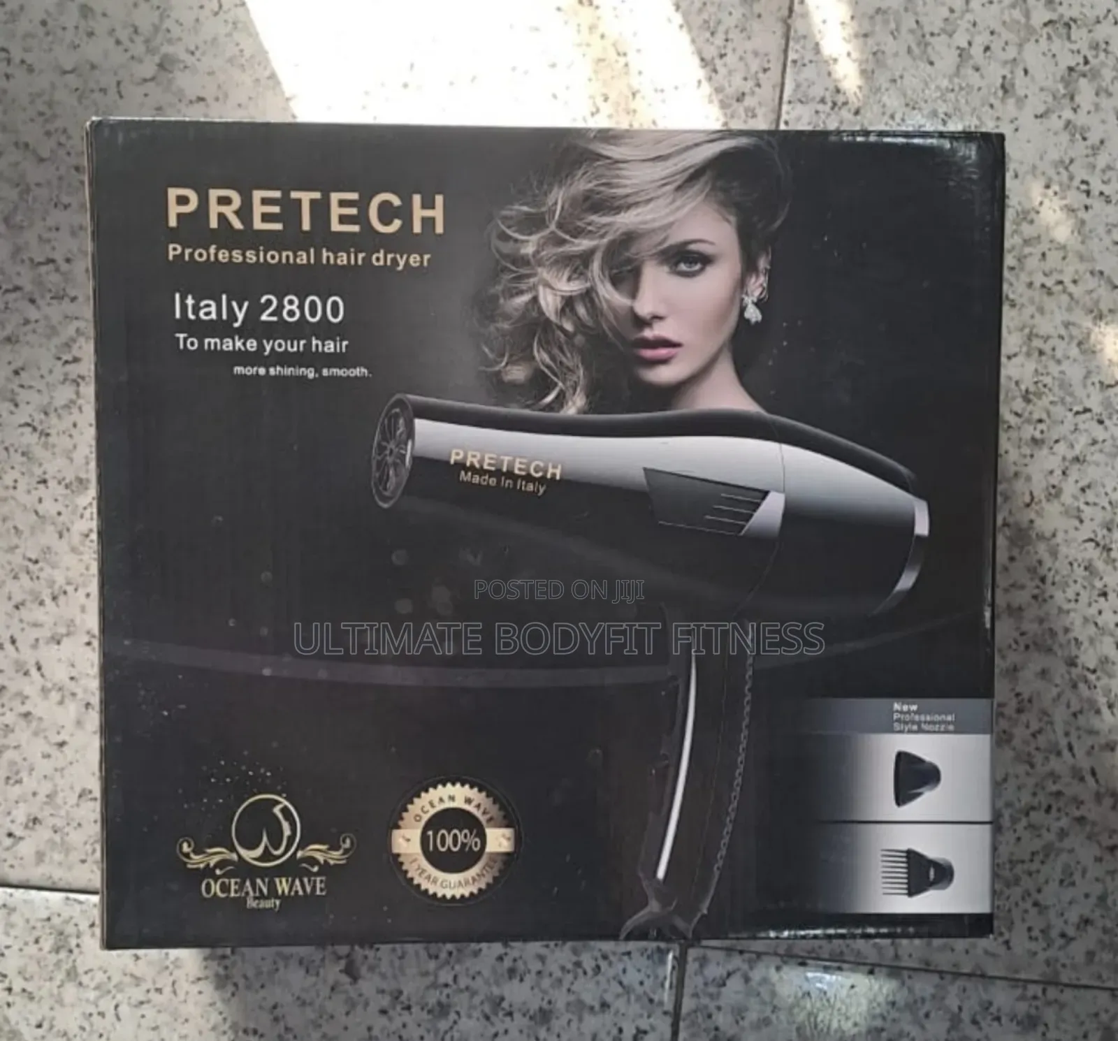 Brand New Pretech Italy 2800 Hair Dryer