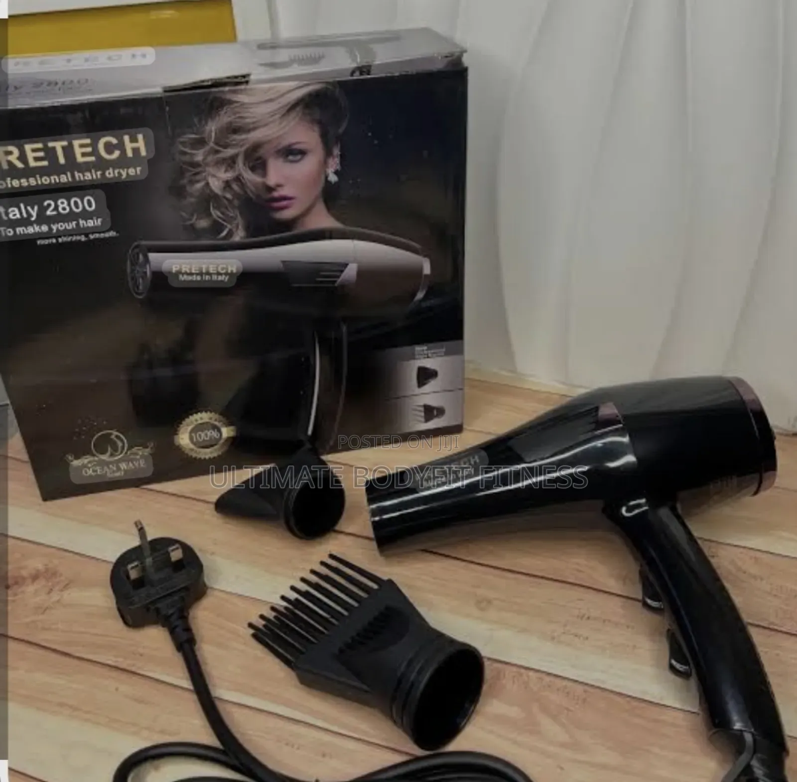Brand New Pretech Italy 2800 Hair Dryer