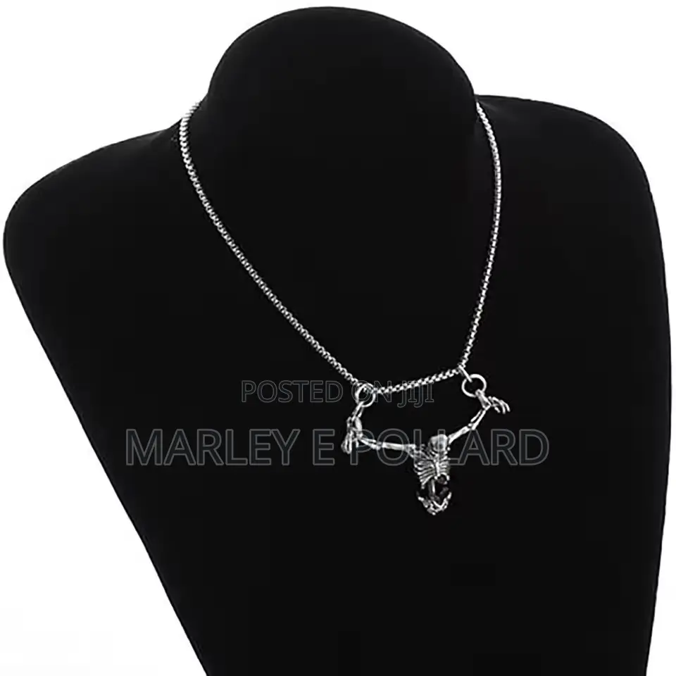 Vintage Punk Gothic Skull Stainless Steel Rope Chain