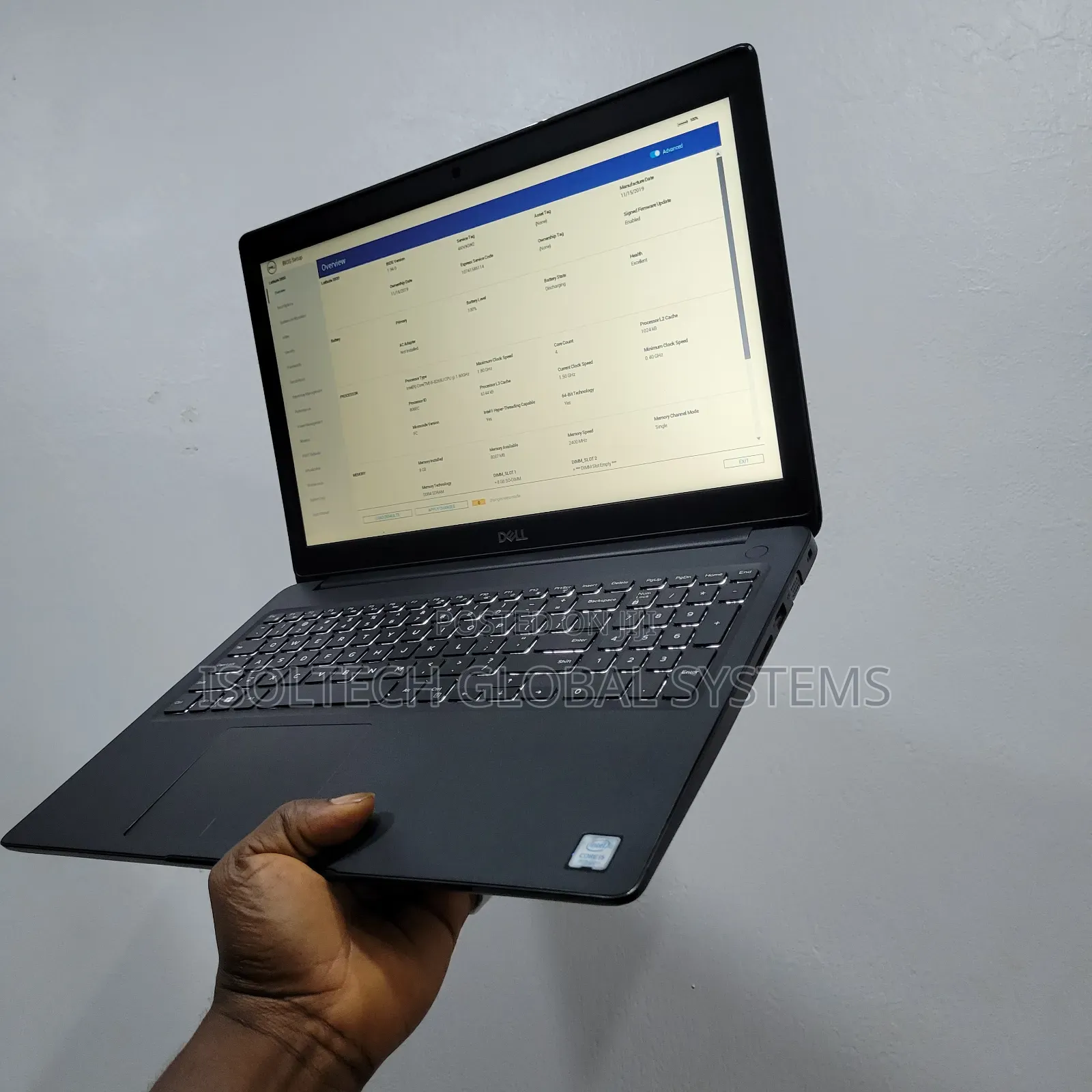Laptop Dell 8GB Intel Core i5 HDD 500GB