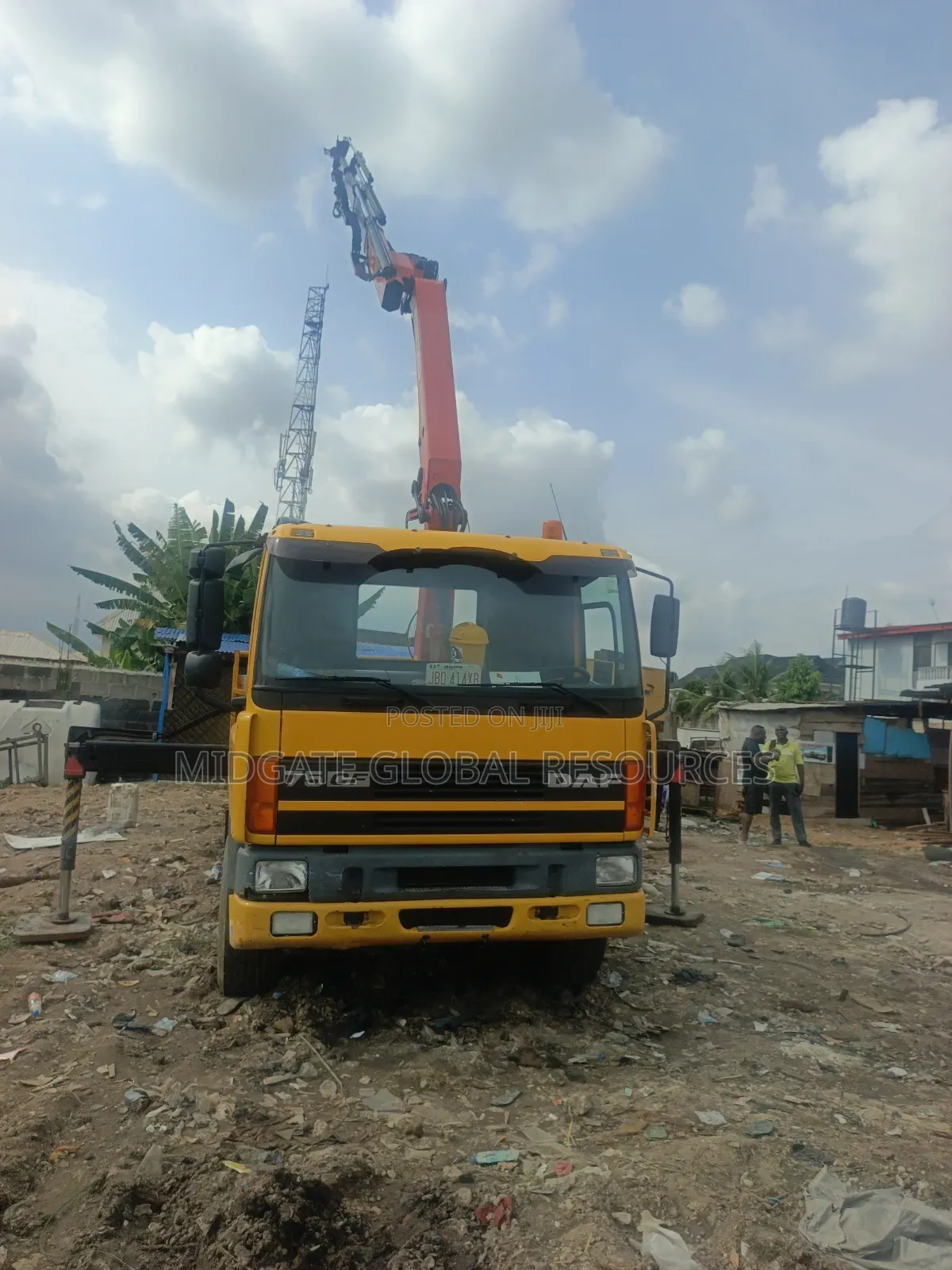 Long Boom Crane Truck/Hiab for Rental