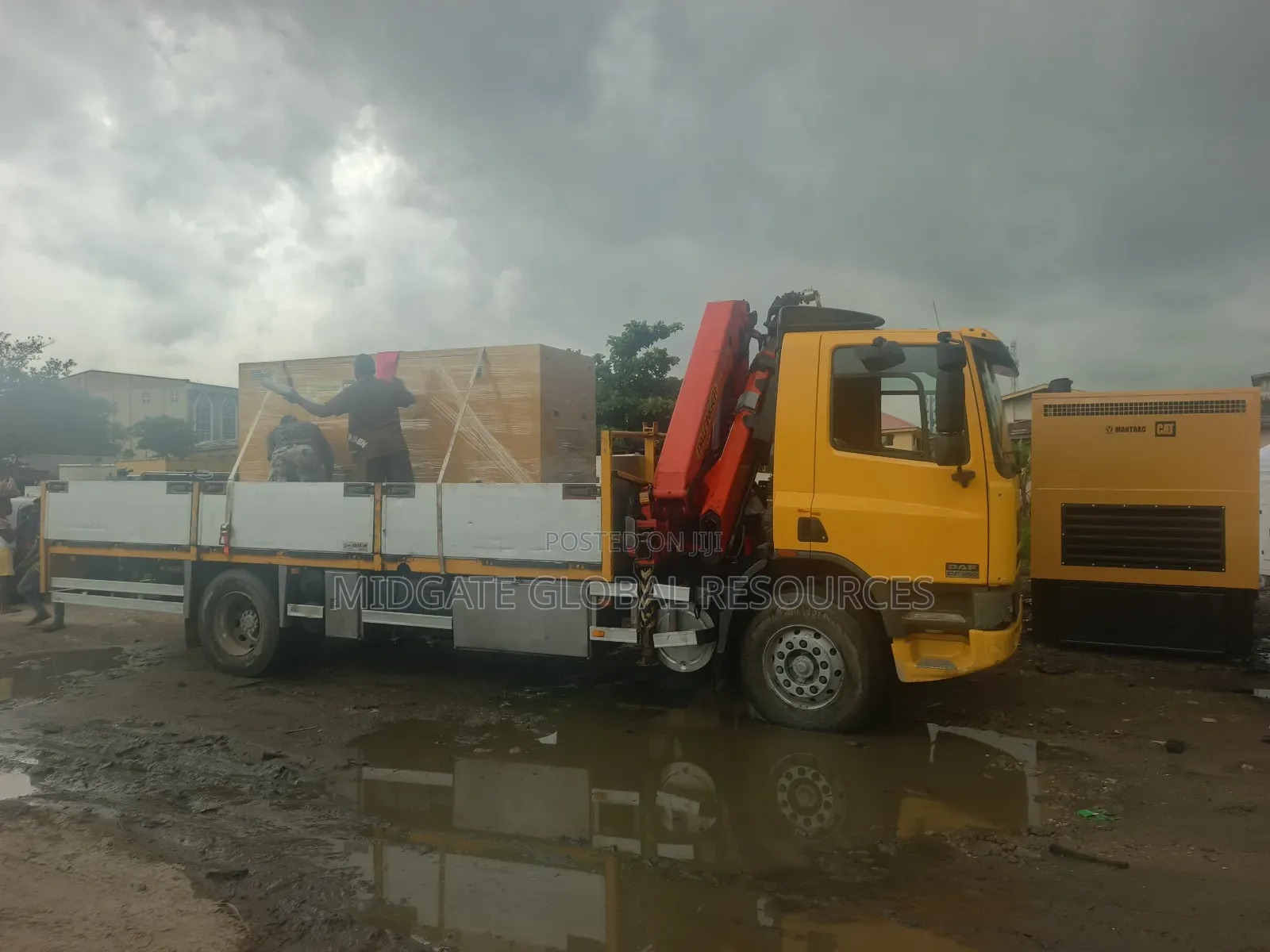 Long Boom Crane Truck/Hiab for Rental