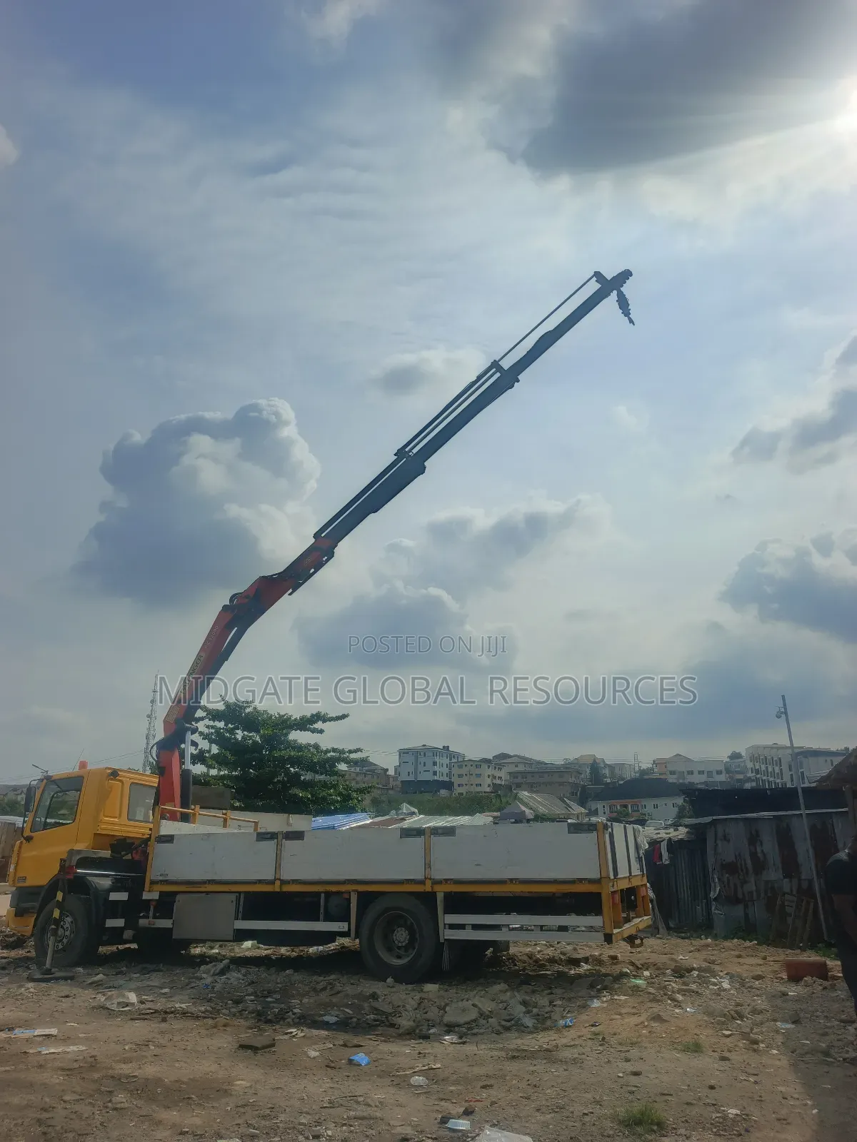 Long Boom Crane Truck/Hiab for Rental