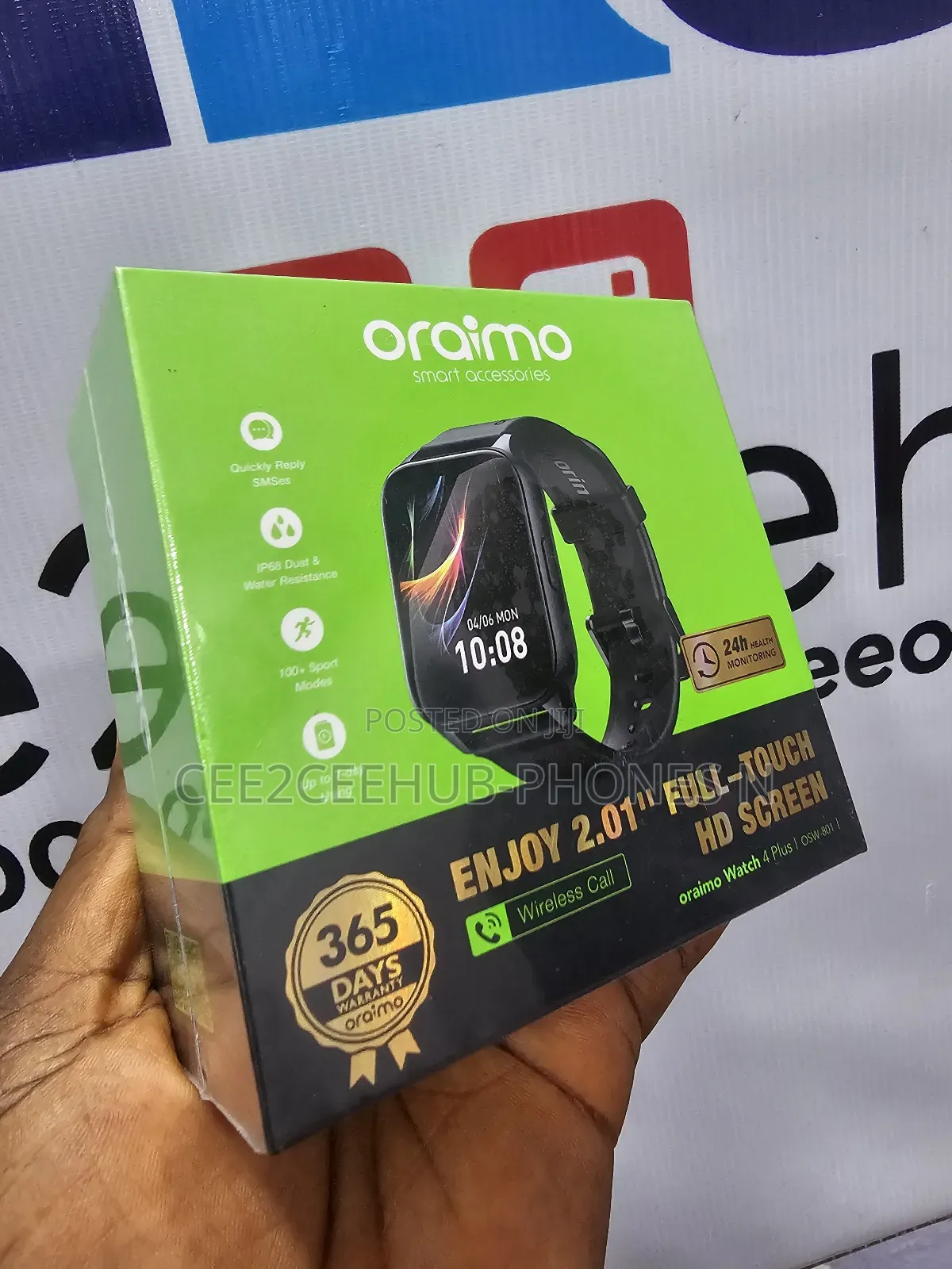 Oraimo Watch 4 Plus Smart Watch