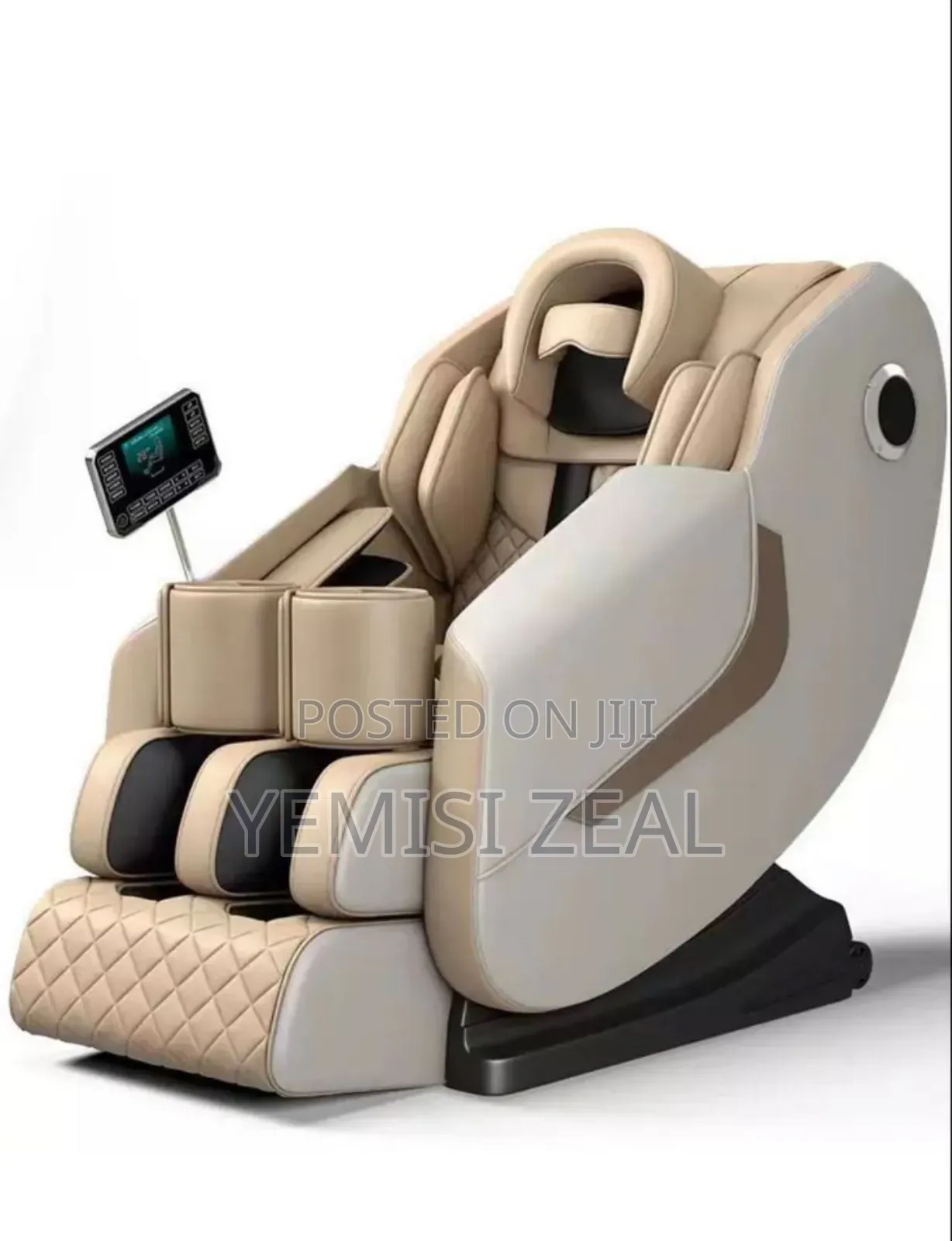 Durable 4d Massager Chair With Eye Wear And Leggings Bag And Bluetooth