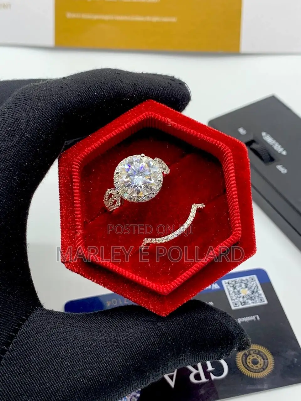 Chunky Vvs1 Moissanite Necklace