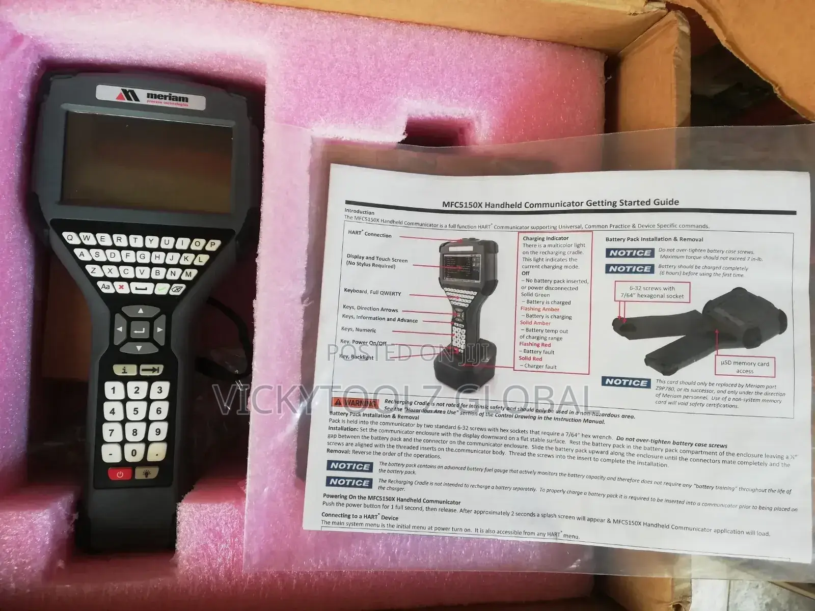 Meriam Mfc5150x Handheld Communicator