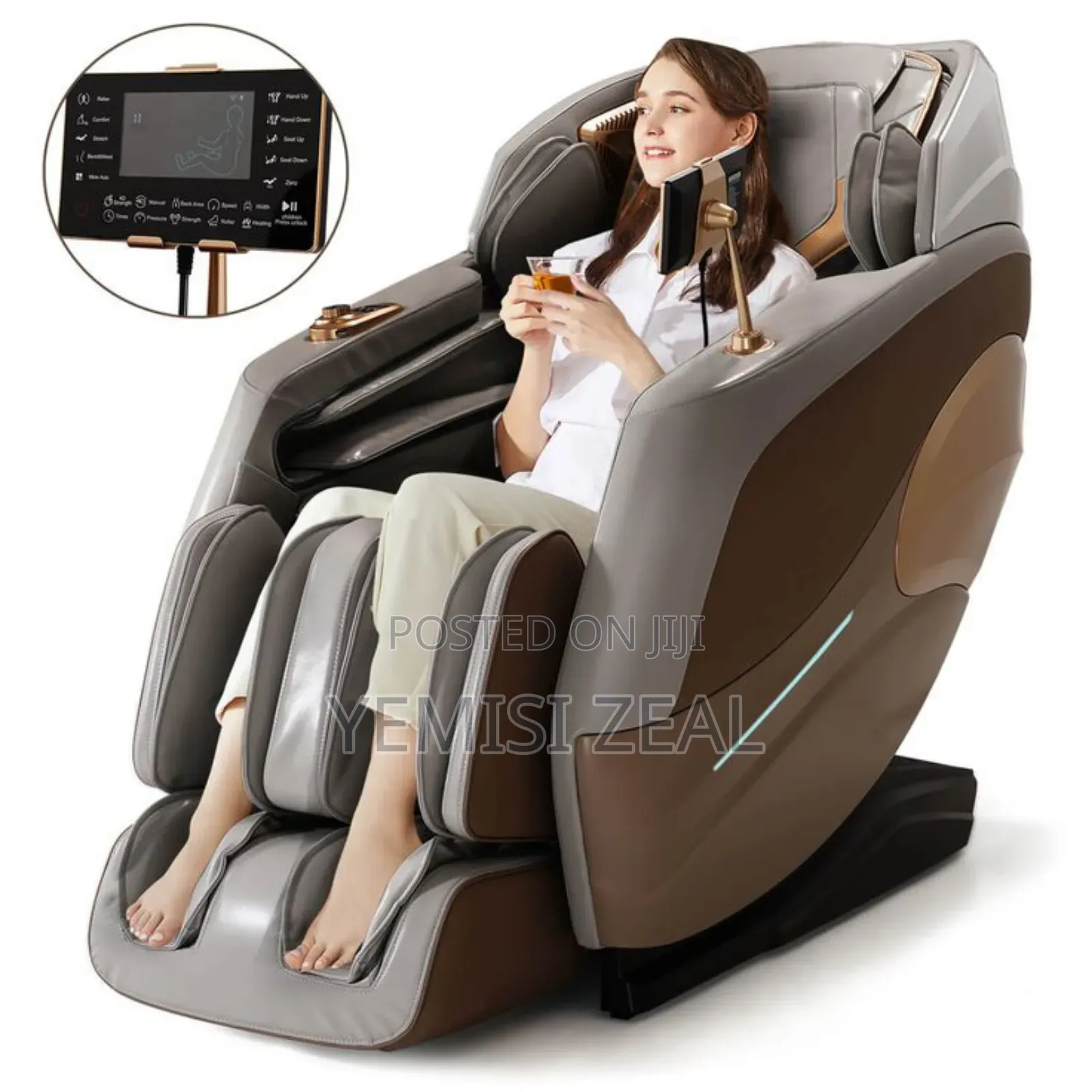 Zero Gravity 4d Massager Chair For Home And Commercial Use