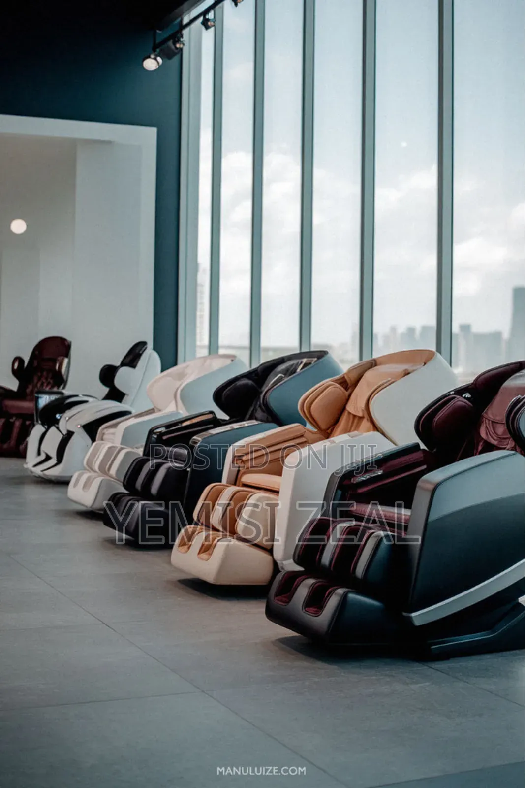 Bentley Massager Chair For Home And Commercial Use With Bluetooth