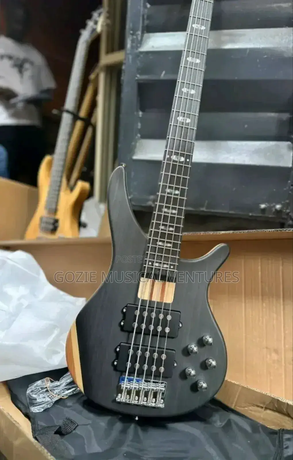 Ibanze Five String Active Bass Guitar With Amazing Sound