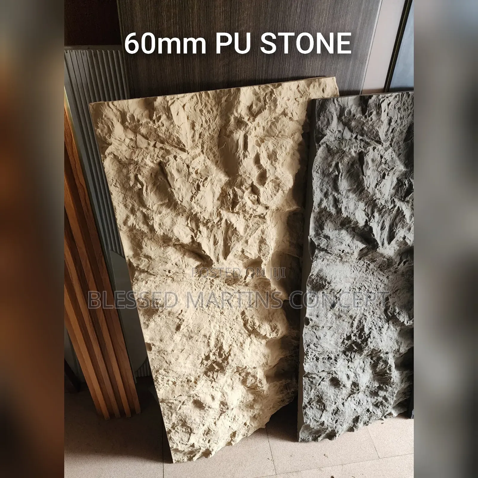 Pu Stone Parnel 60mm, Good for Tv Console and Interior Walls