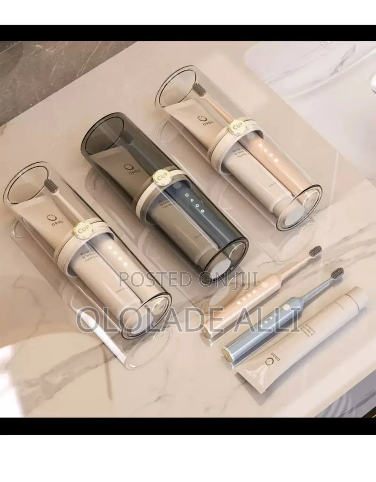 Transparent Toothbrush Holder