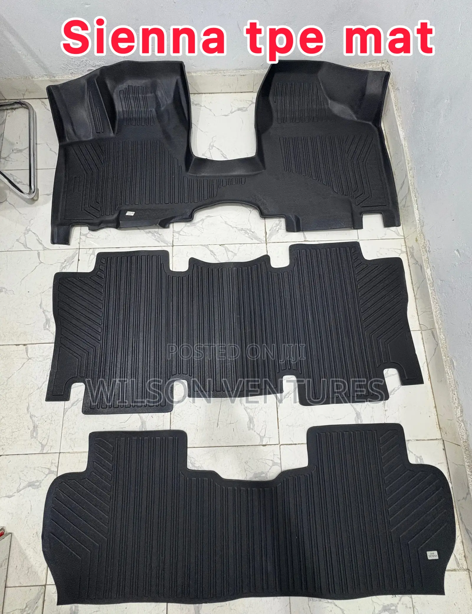 2005-2008 Toyota Sienna Tpe Foot Mat