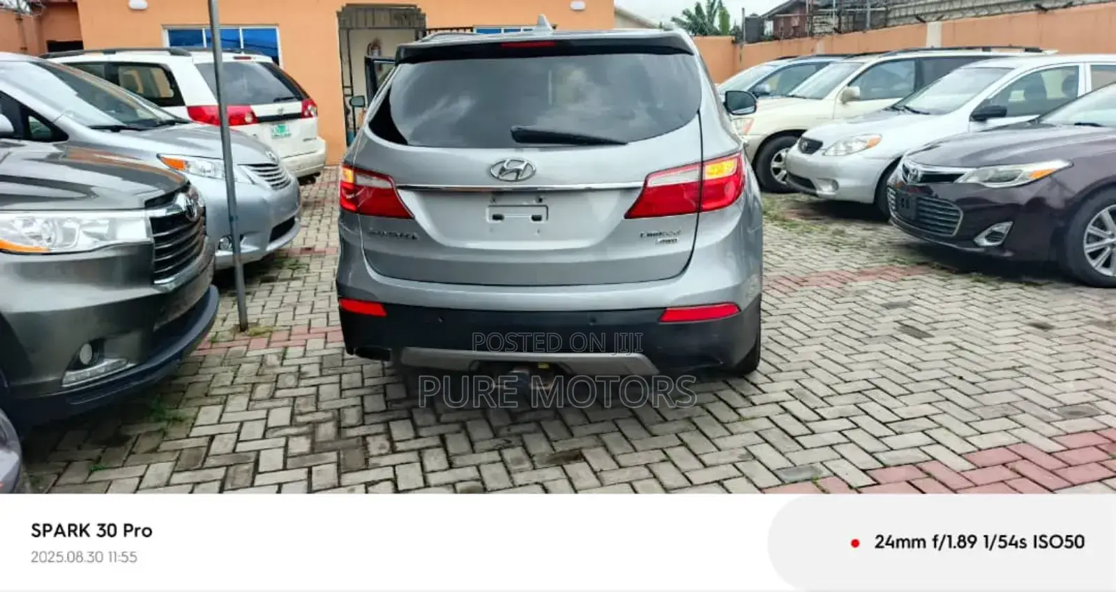 Hyundai Santa Fe Limited 4dr SUV (3.3L 6cyl 6A) 2015 Silver