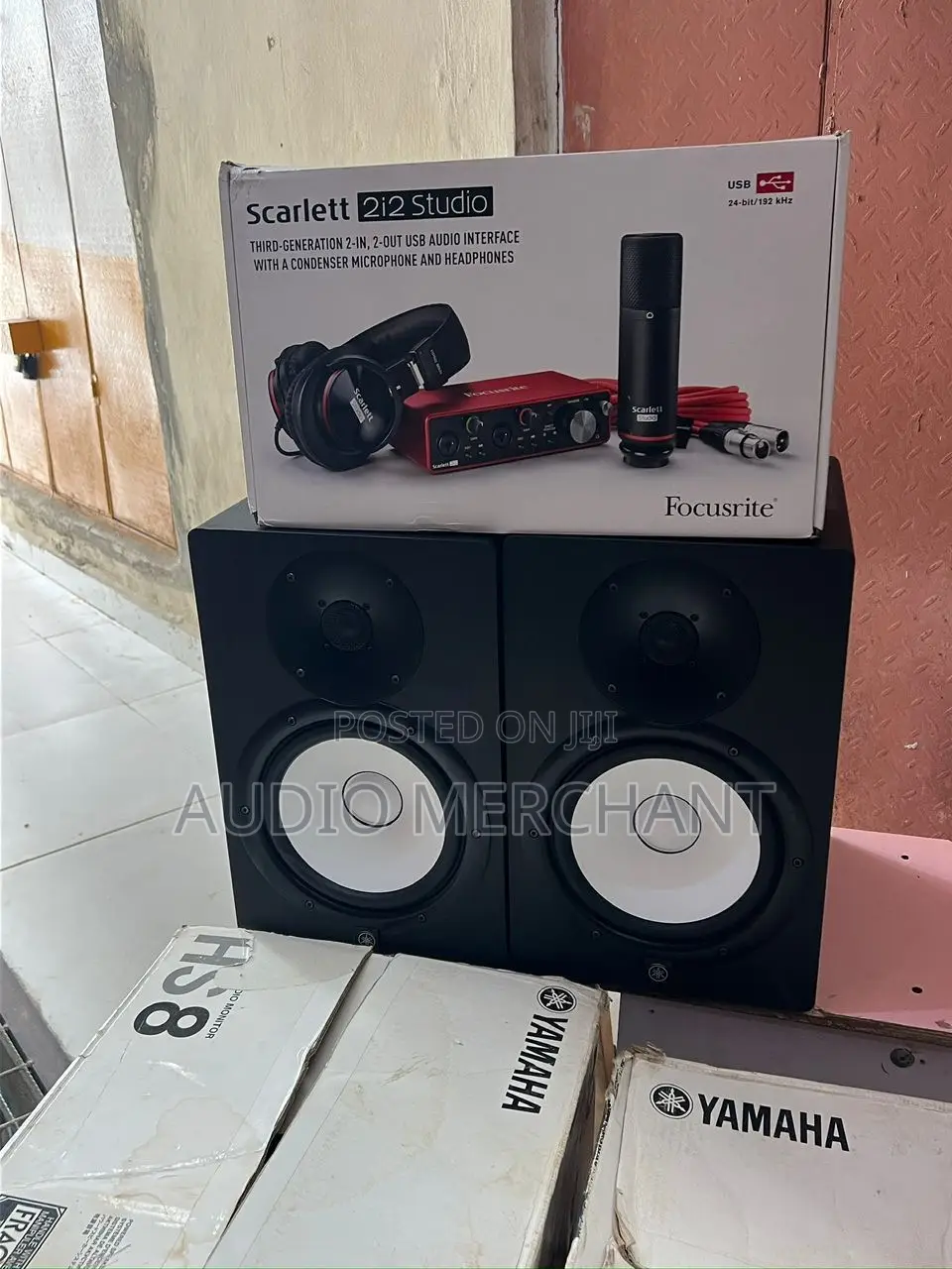 Yamaha Hs8 Powered Studio Monitor (Pair)
