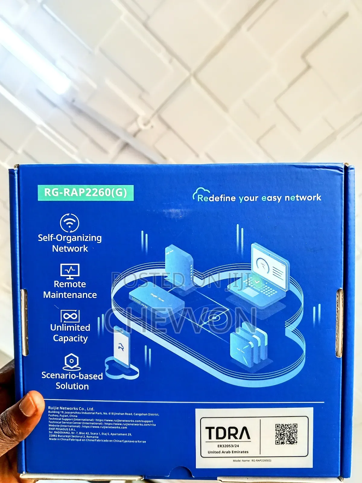 Ruijie Reyee Rg-Rap2260(G) | Ax1800 Wifi 6 | Dual-Band Gigabit Ap