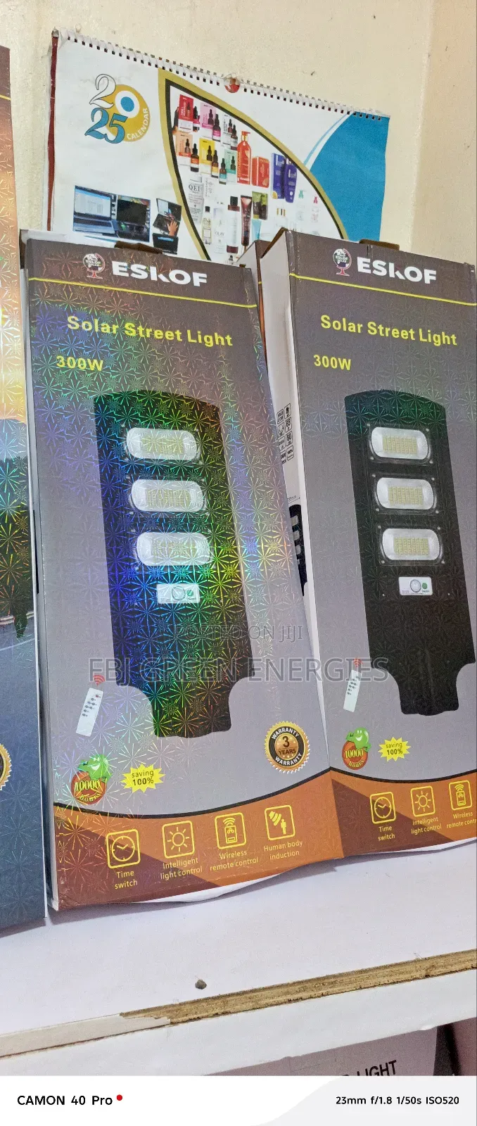 300w Solar Streetlight