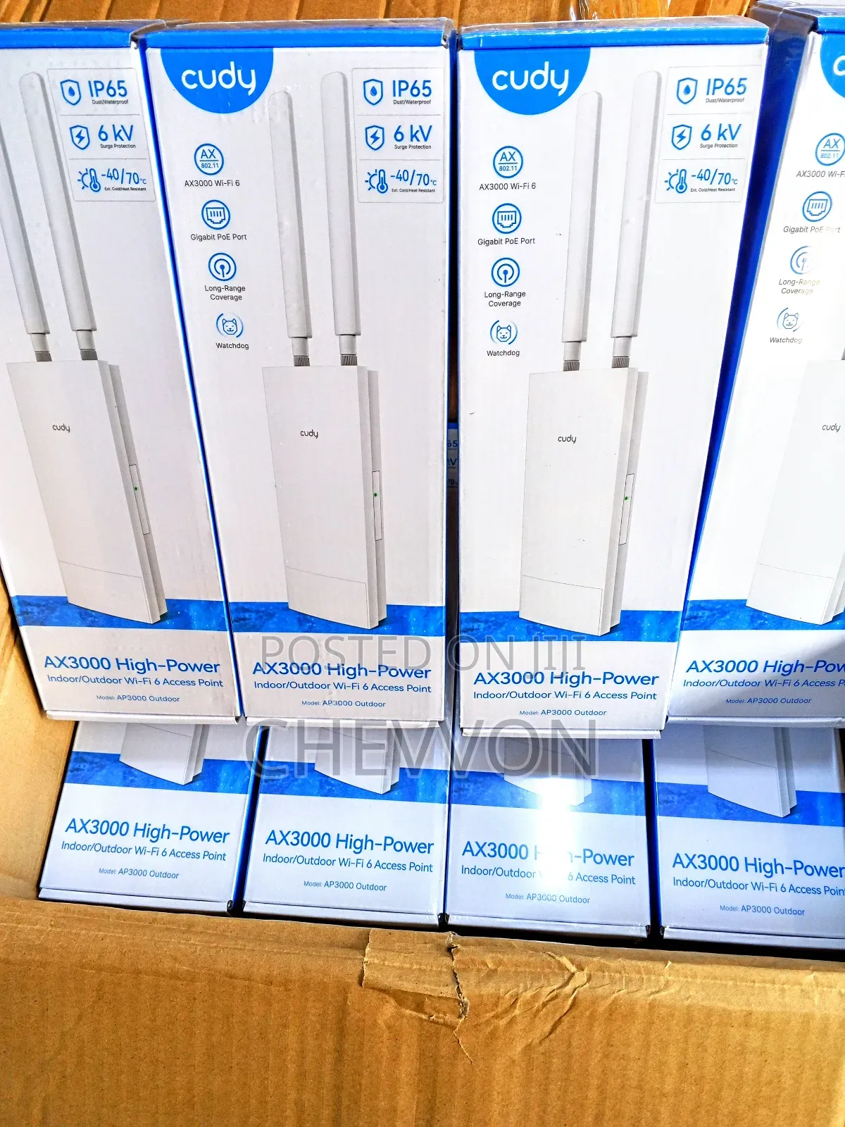Cudy Ax3000 High Power | Wifi 6 Outdoor Access Point | Long-Range