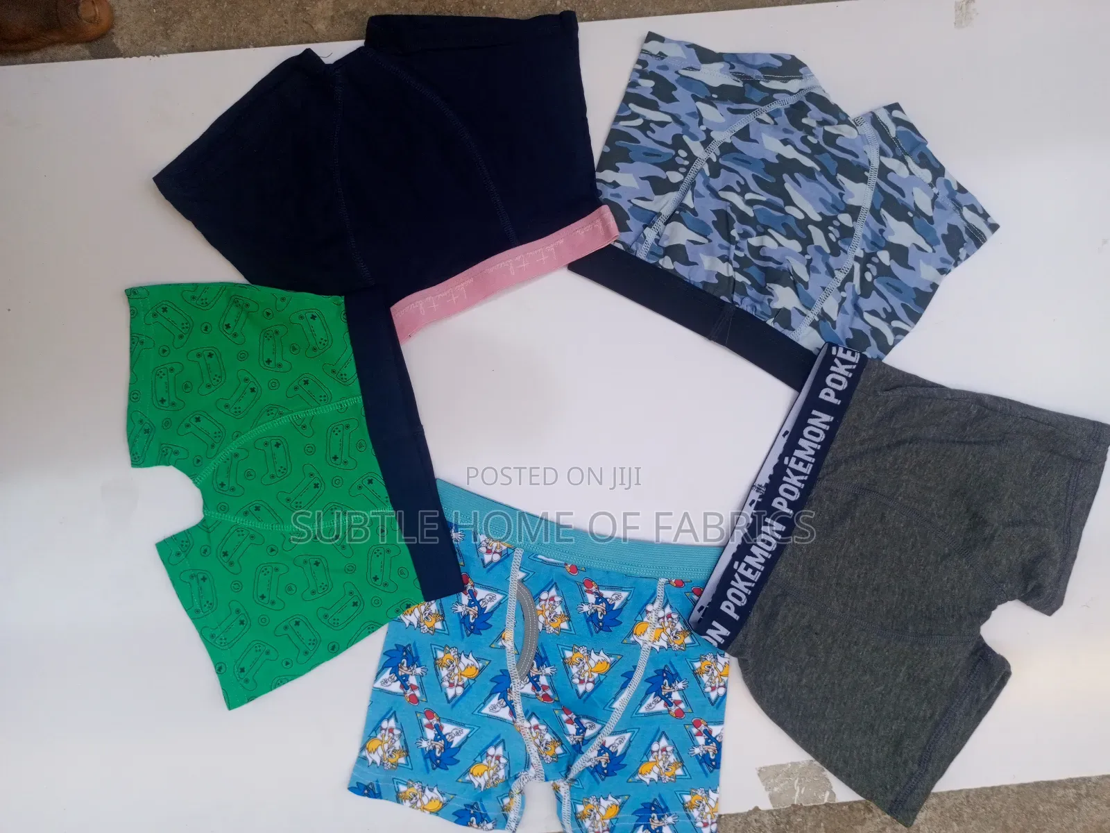 Comfortable Boys’ Cotton Boxers – Soft, Stretchy Perfect for Allages