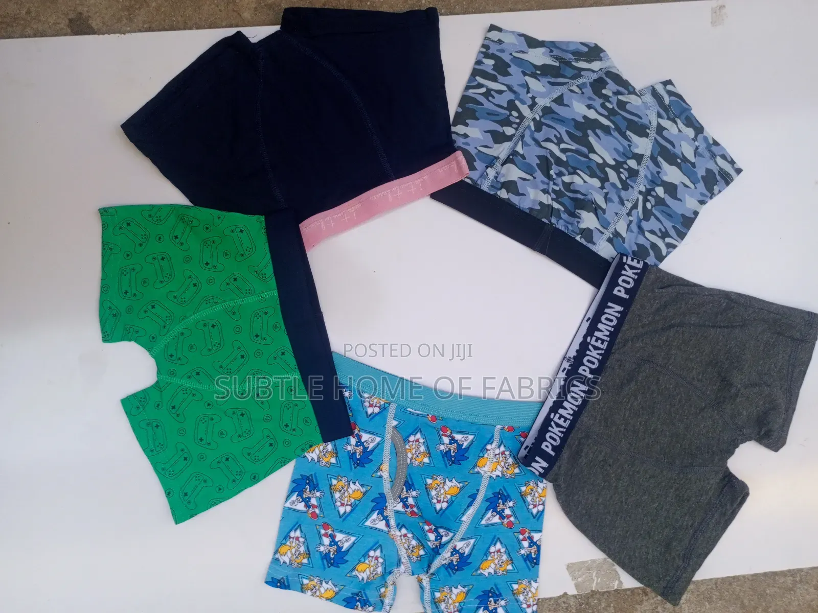 Comfortable Boys’ Cotton Boxers – Soft, Stretchy Perfect for Allages