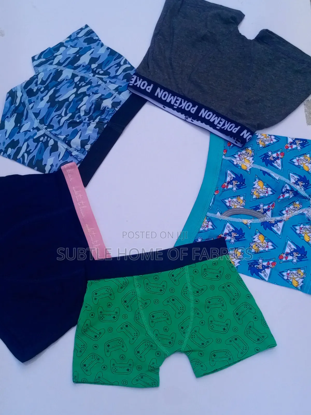 Comfortable Boys’ Cotton Boxers – Soft, Stretchy Perfect for Allages