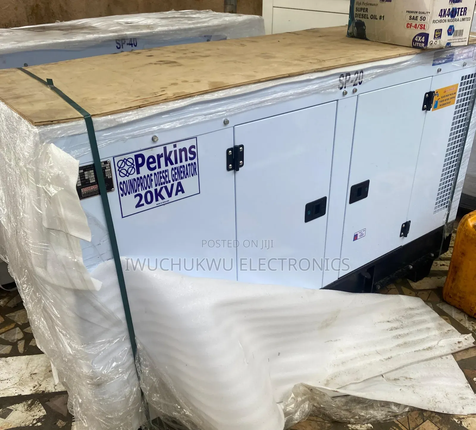 Perkins 20kva Soundproof Generator [Made In England] 2 Years Warranty✓