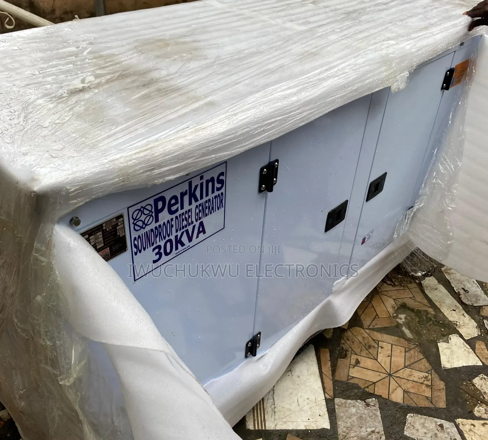 Perkins 30kva Soundproof Generator Set [England Model With Warranty]