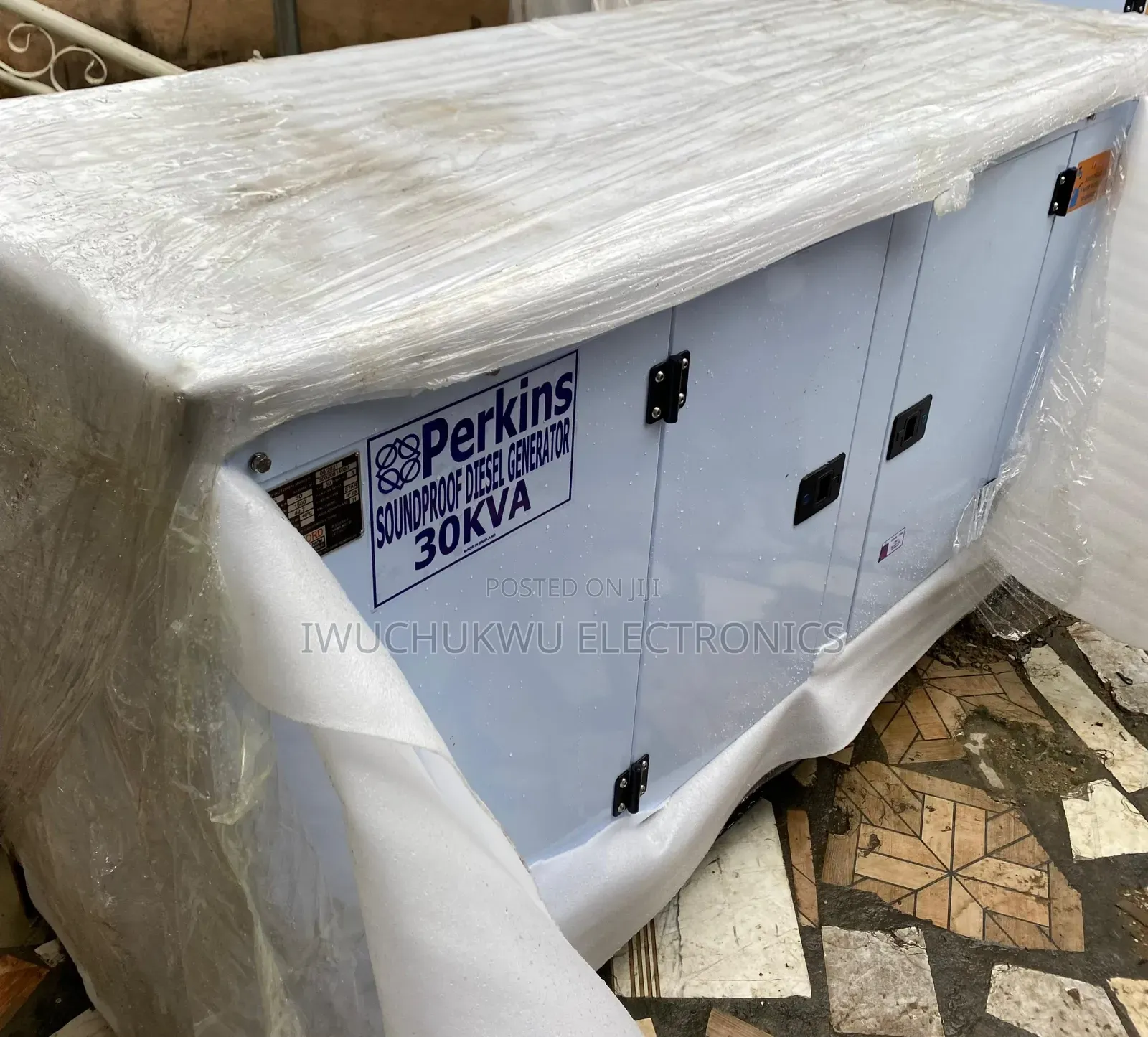 Original Perkins 30kva Capacity [Diesel Soundproof Generator Set] ✓✓✓