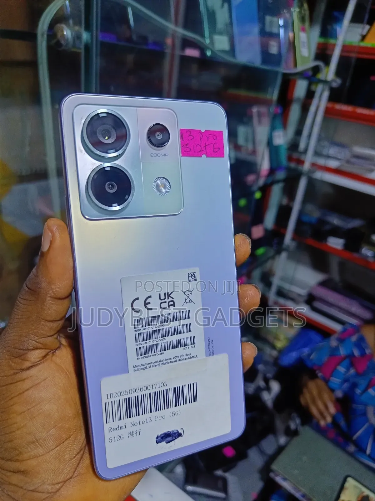 Xiaomi Redmi Note 13 Pro 5G 512 GB Purple