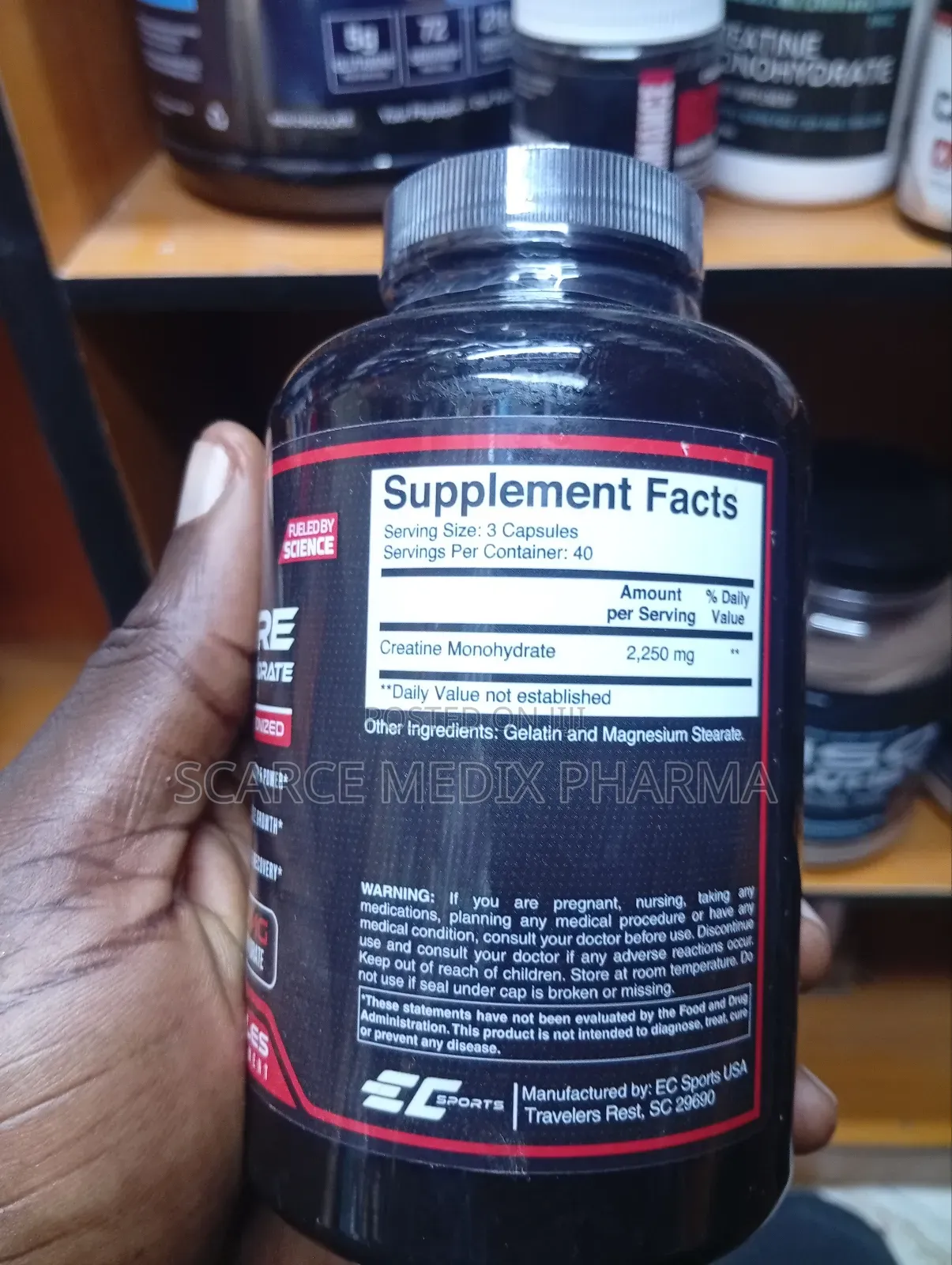 Pure Monohydrate Creatine