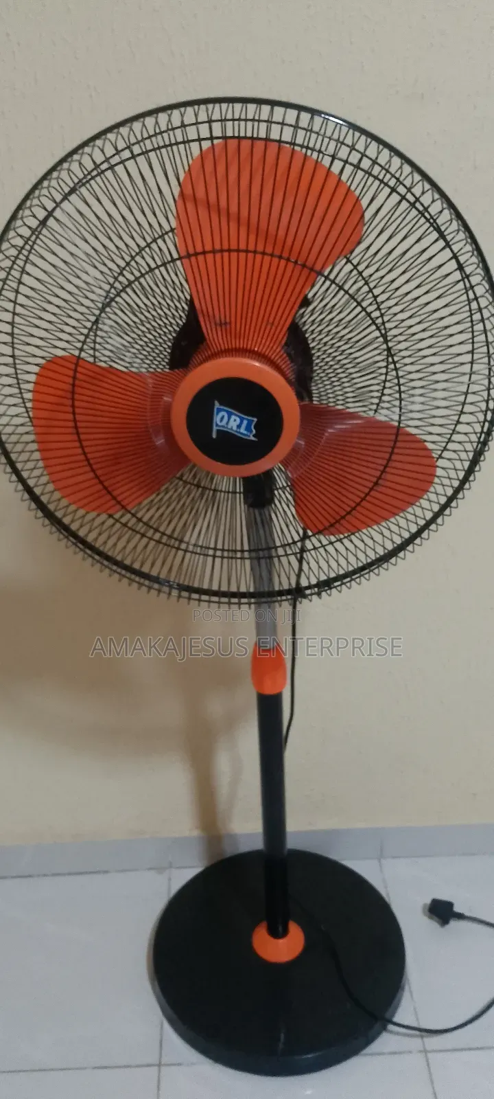 Orl 18 Inches Deluxe Industrial Standing Fan